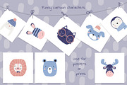 Cute kids nursery collection, an Animal Illustration by Viktoria Siarova (Thumbnail 3 of 5)