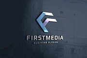 First Media Letter F Logo, a Branding & Logo Template by Design_Planet (Thumbnail 3 of 5)