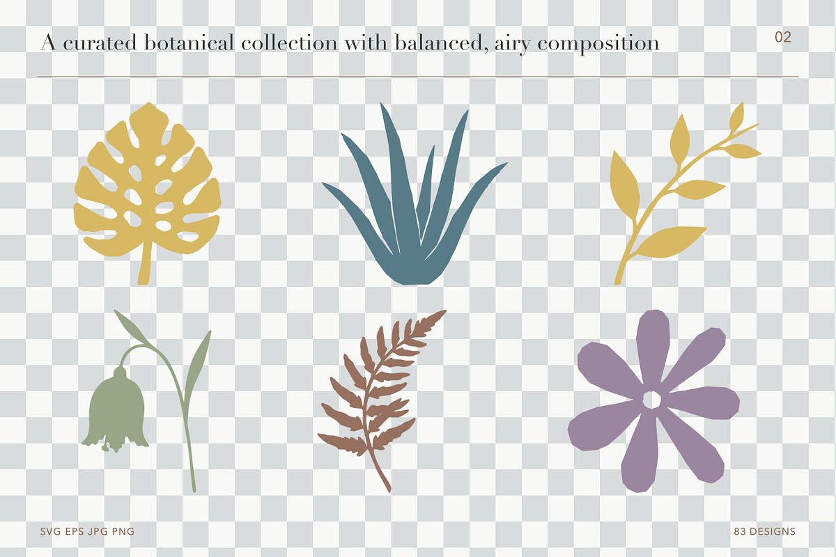 Botanical Maison – 83 Vector Set, a Decorative Illustration by designvectx (Photo 3 of 6)