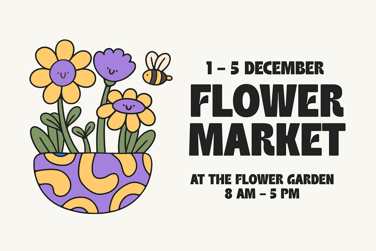 Magot Groovy Retro Display Font, a Sans Serif Font by timelesstype.co (Photo 11 of 20)