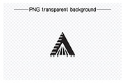 Canopy Dome Tent Icons Set, an Icon by Designfour (Thumbnail 6 of 7)