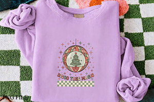 Disco Tree Magic Christmas PNG, a Seasonal Illustration by CrexoraLab