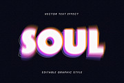 Dissolving Text Effect Neon Blurred, a Templates & Theme by studiogstock (Thumbnail 3 of 3)
