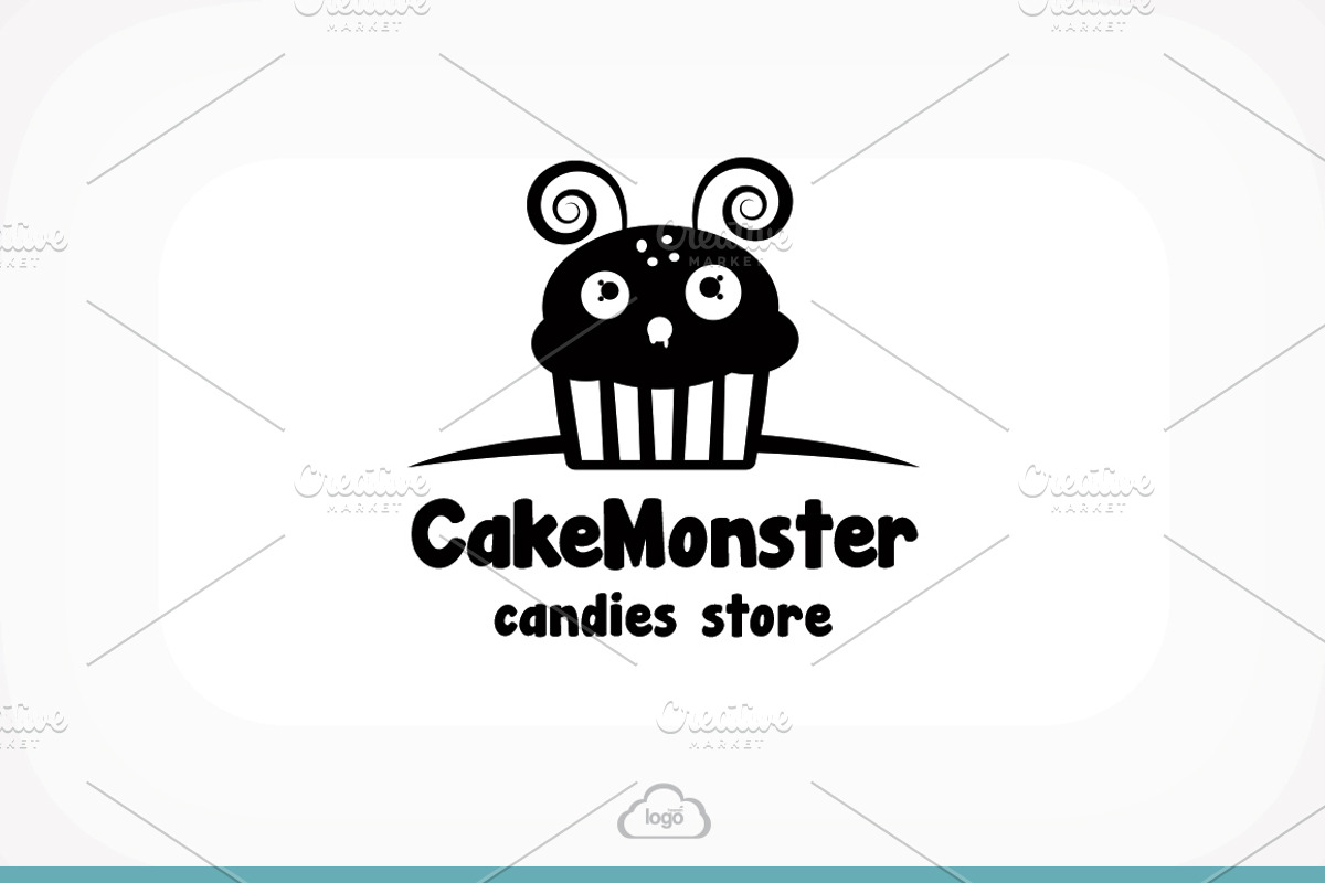 Cake Monster Logo Template, a Branding & Logo Template by Logo Heaven (Photo 4 of 5)