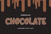 Chocolate is a cute handwritten font, a Handwritten Font by Brown Cupple (Thumbnail 1 of 6)