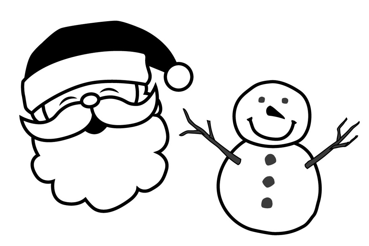 B&W Christmas Icons, an Icon by Illustrations by Jessie (Photo 2 of 3)