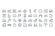 100+ Industrial Vector Icons, an Outline Icon by Vectors Market (Thumbnail 3 of 3)