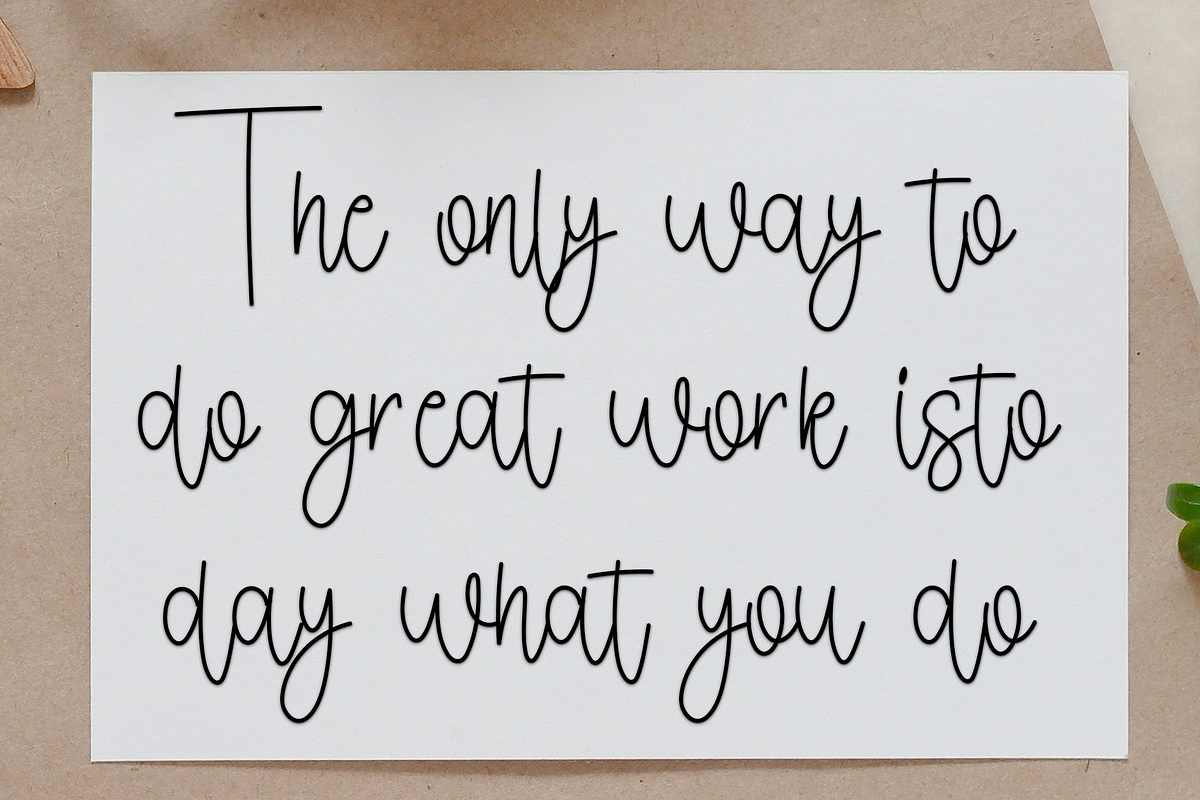 Elisabet Handmade, a Handwritten Font by InermediaSTUDIO (Photo 5 of 7)