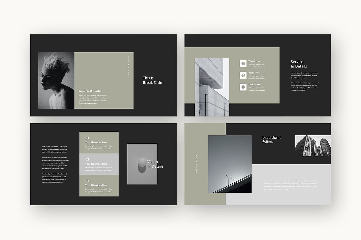 Kesa : Creative Pitch Powerpoint, a Presentation Template by Punkl Camp (Photo 13 of 16)