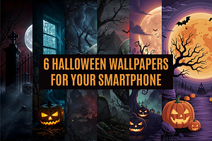6 halloween wallpapers
