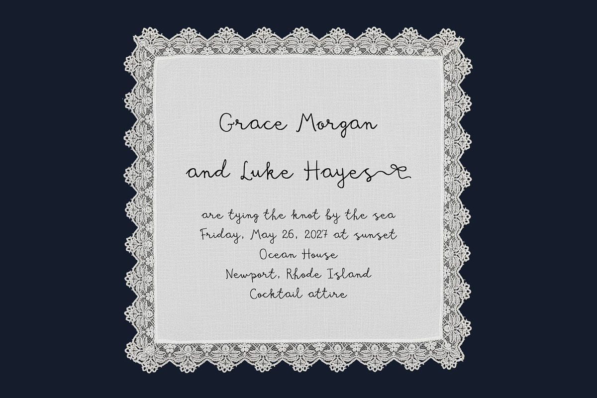 Valentine Font by PeachCreme, a Handwritten Font by PeachCreme (Photo 2 of 8)