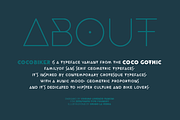 CocoBiker - 5 fonts, a Sans Serif Font by Zetafonts (Thumbnail 2 of 10)