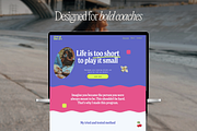 Bold Squarespace Template for Coach, a Squarespace Template by Soul Mission Studio (Thumbnail 2 of 10)