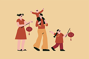 Chinese New Year Illustration, a Seasonal Illustration by Jump Studio (Thumbnail 3 of 10)