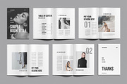 Fashion Book Design Layout, a Magazine Template by ClickPaint_Studio (Thumbnail 1 of 5)