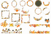 Thanksgiving frames and animals set, an Animal Illustration by NataLyaroArt (Thumbnail 1 of 7)