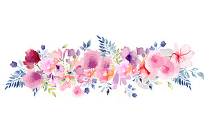 Delicate abstraction with pink, an Illustration by Nenahliadava Design