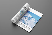 Winter Magazine Template, a Magazine Template by Seeing-art (Thumbnail 3 of 11)