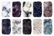 10 Gold Veined Marble Textures, a Texture Graphic by CatJello Graphics (Thumbnail 8 of 15)