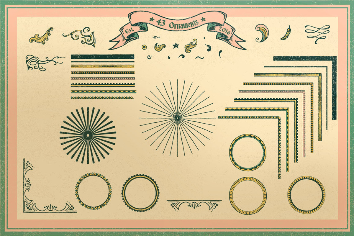 Retro Label/Insignia Vol.2, an Object Graphic by NStudio (Photo 4 of 6)