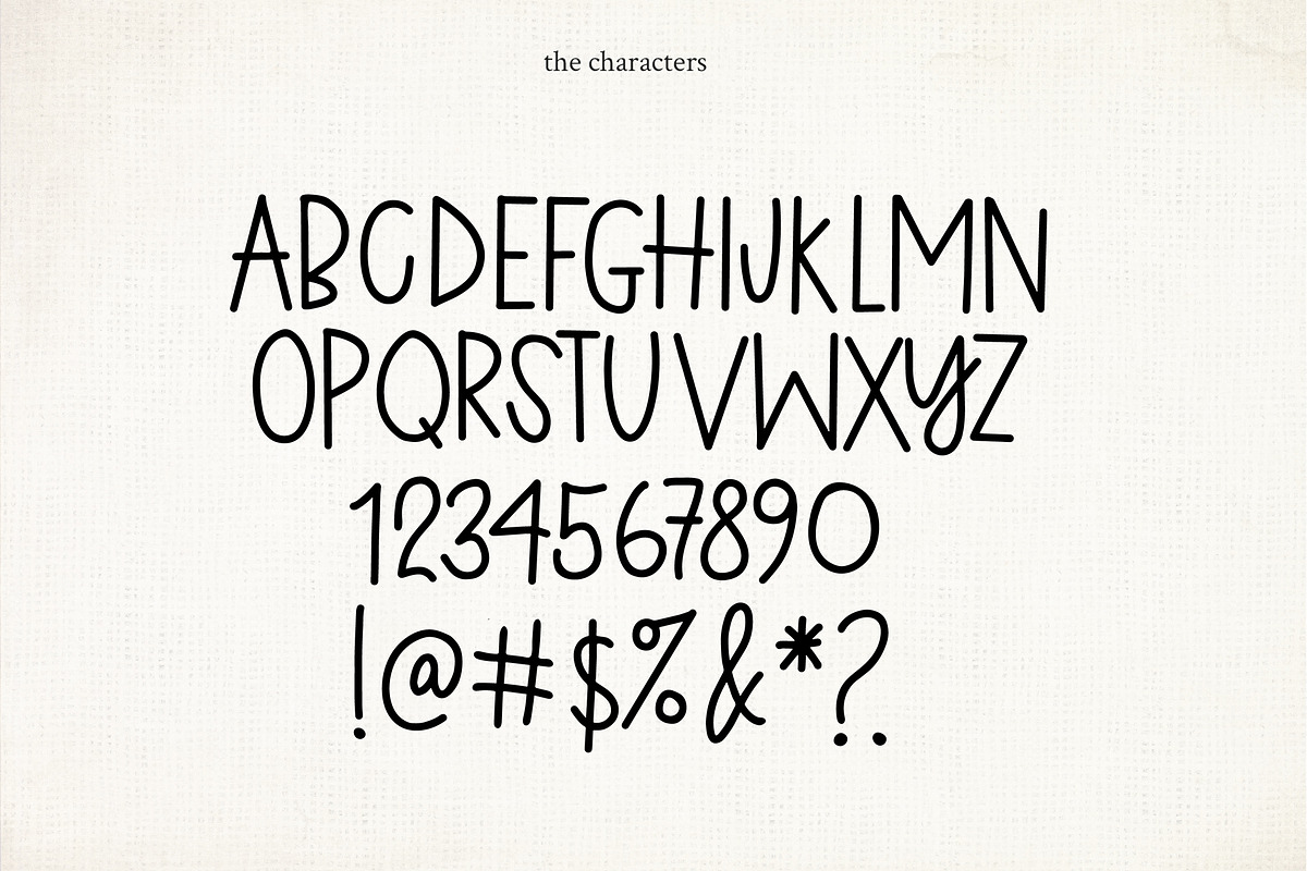 Easy Street All Caps Font preview 5