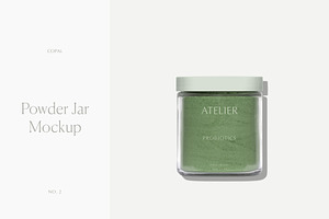 Powder Jar Mockup No. 2