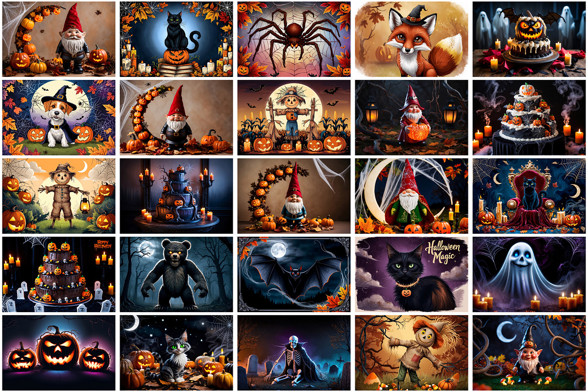 Halloween Background, a Background Graphic by Forhadx5 (Photo 10 of 14)