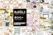 BUNDLE STATIONERY planners calendars, an Object Graphic by Ruslana Lubenets (Thumbnail 1 of 96)