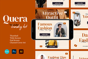 Quera Youtube Branding Kit | Canva