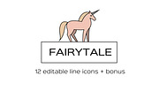 Fairy Tale Icons, an Outline Icon by Anna Isaeva (Thumbnail 1 of 4)