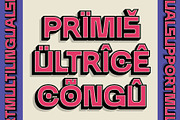 CS Holmes 3D, a Sans Serif Font by Craft Supply Co. (Thumbnail 5 of 8)