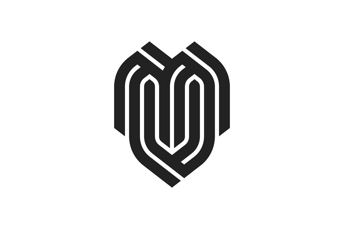 Monogram Letter MV VM Logo, a Branding & Logo Template by Buqancreative (Photo 1 of 4)