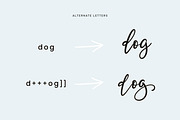 BetterFly - for Canva & Templett, a Script Font by Blessed Print (Thumbnail 39 of 46)