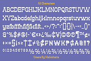 Slab Tronic - Retro Slab Display, a Slab Serif Font by MaikoHatta (Thumbnail 4 of 7)