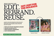 HOLIDAY HOTLINE Canva Template, a Social Media Template by BYOTstudios (Thumbnail 12 of 12)