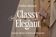 Nostalgic Moment Elegant Serif Font, a Serif Font by RantautypeStudio (Thumbnail 5 of 19)
