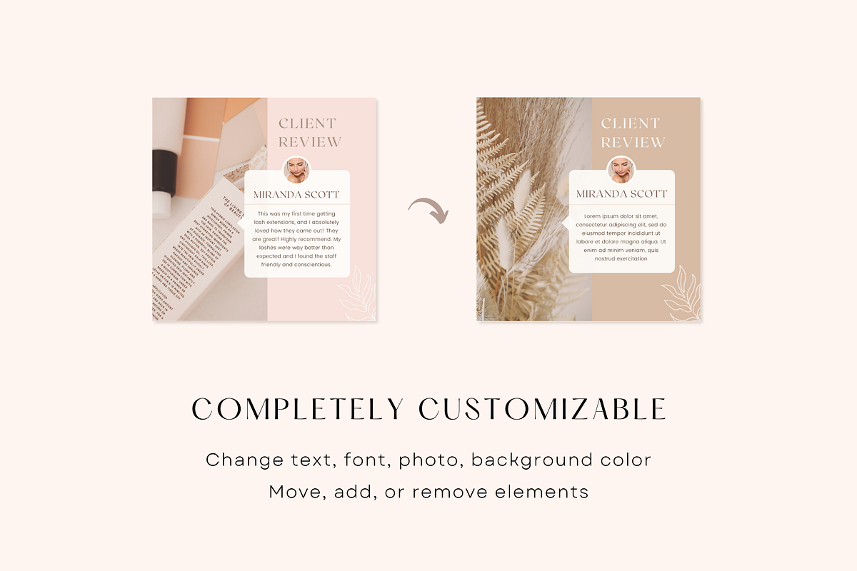 Lash Instagram Post Template, a Social Media Template by ShopRShop (Photo 5 of 9)