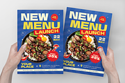 Restaurant Menu Launch Flyer, a Flyer Template by Annora Studio (Thumbnail 3 of 6)
