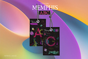 3 Memphis posters. Art., a Decorative Illustration by KENO Mascots (Thumbnail 3 of 5)
