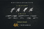 Rotters - Handbrush Font, a Handwritten Font by PutraCetol Studio (Thumbnail 6 of 13)