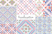 scandinavian folk art patterns, a Pattern Graphic by Patishop Art (Thumbnail 1 of 9)
