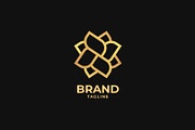 Elegant Golden Flower Logo, a Branding & Logo Template by TA Branding (Thumbnail 3 of 3)