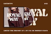 Salish Lodge Display Typeface, a Serif Font by RantautypeStudio (Thumbnail 8 of 15)