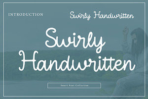 Swirly Handwritten, a Handwritten Font by Wow Magic
