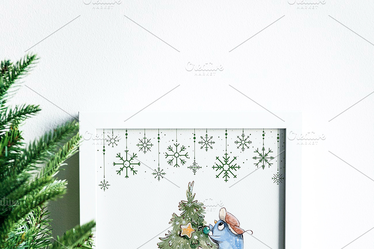 Christmas with Penguins, an Animal Illustration by Kristina Crocus (Photo 4 of 5)