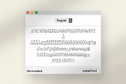 HOLLOW VIBES CUTE QUIRKY FONT, a Handwritten Font by Nonceni (Thumbnail 11 of 11)