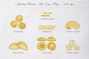 Big set of Illustrated Italian pasta, an Object Graphic by Yummy (Thumbnail 7 of 12)