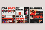 Social Media Report Presentation, a Presentation Template by E-Type (Thumbnail 3 of 3)