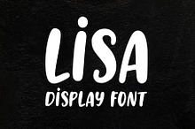 Lisa - bold rounded font