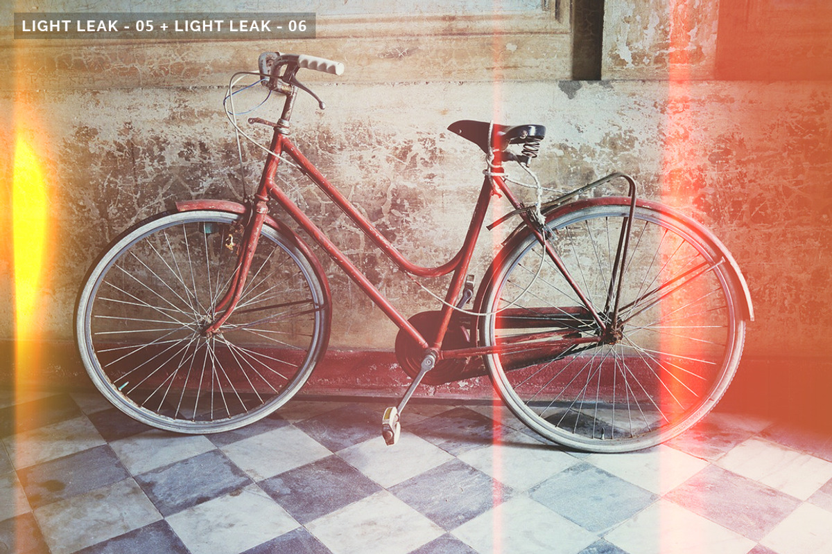 Light Leaks - Photo Overlays, an Action Add-On by Nostal Studio (Photo 5 of 9)